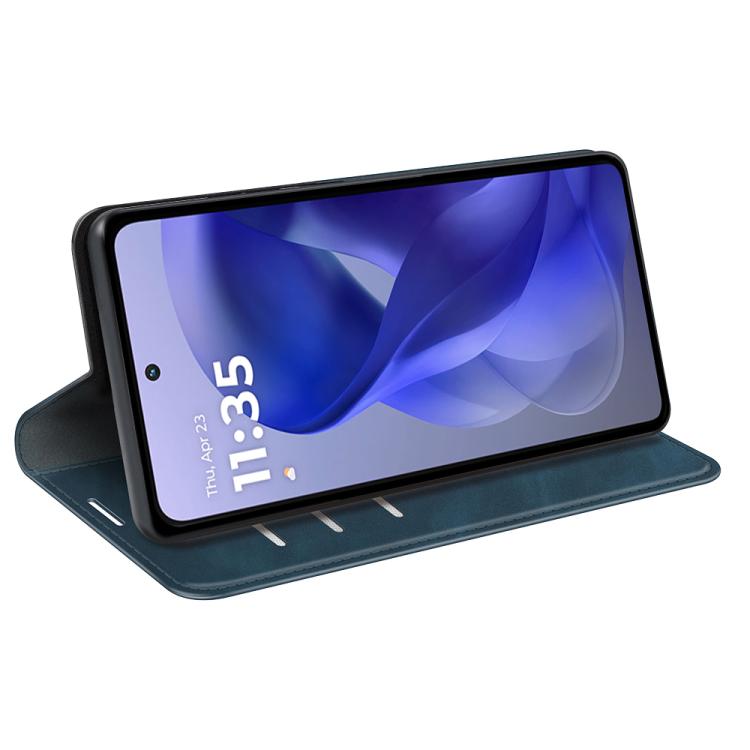 For Motorola Moto G Power 2025 Retro-skin Magnetic Suction Leather Phone Case