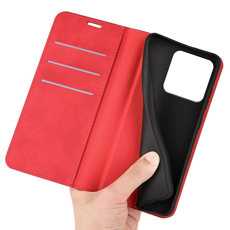 For Motorola Edge 60 Fusion Retro-skin Magnetic Suction Leather Phone Case