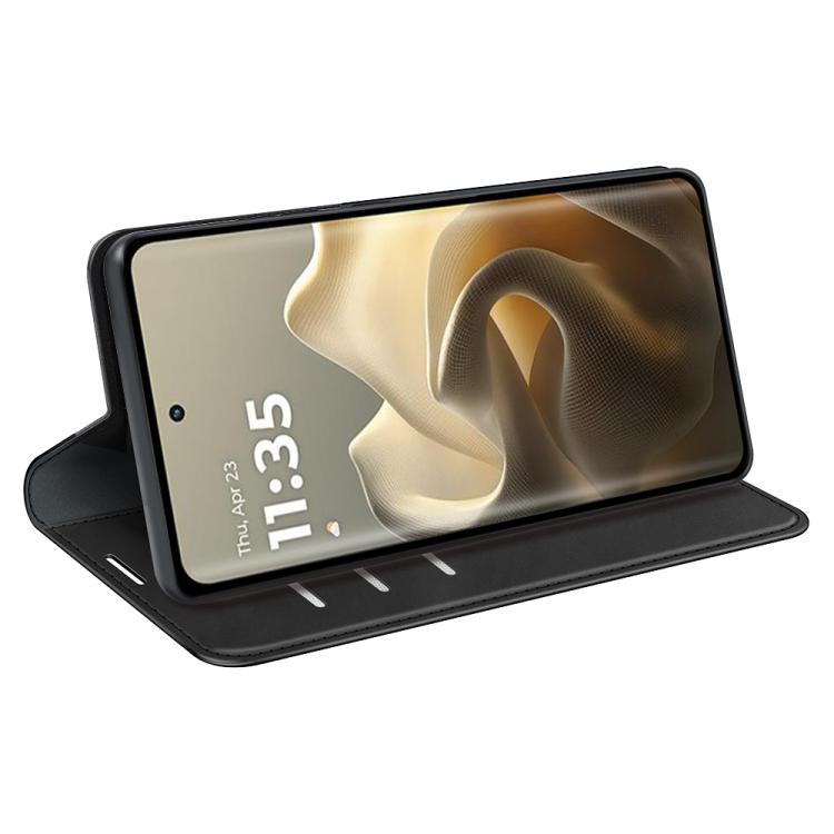For Motorola Edge 60 Pro Retro-skin Magnetic Suction Leather Phone Case