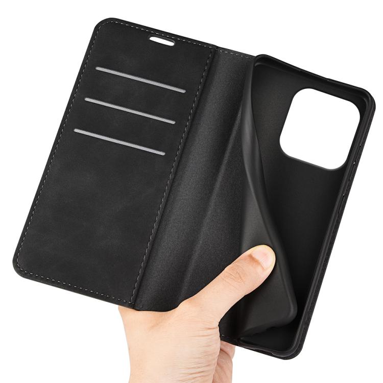 For Motorola Edge 60 Pro Retro-skin Magnetic Suction Leather Phone Case