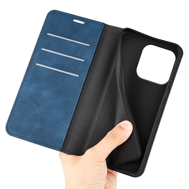 For Motorola Edge 60 Pro Retro-skin Magnetic Suction Leather Phone Case