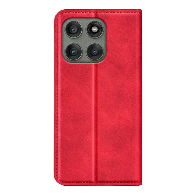 For Motorola Edge 60 Pro Retro-skin Magnetic Suction Leather Phone Case