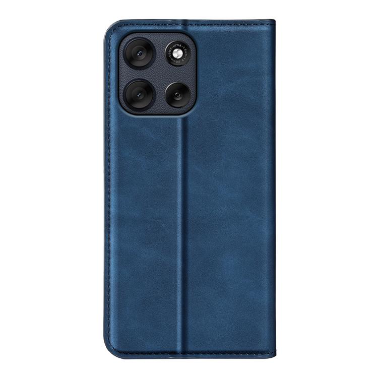 For Motorola Moto G56 5G / G66Y Retro-skin Magnetic Suction Leather Phone Case