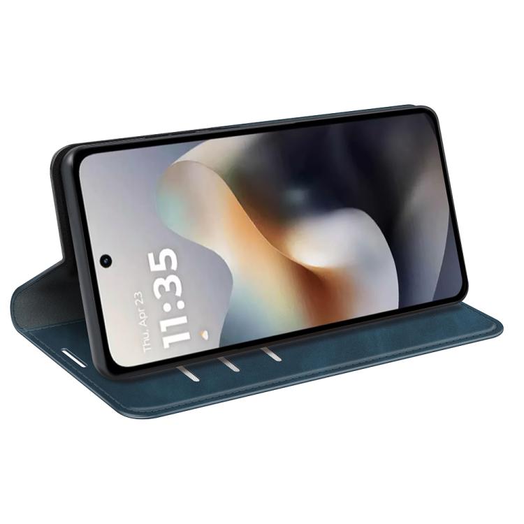 For Motorola Moto G56 5G / G66Y Retro-skin Magnetic Suction Leather Phone Case