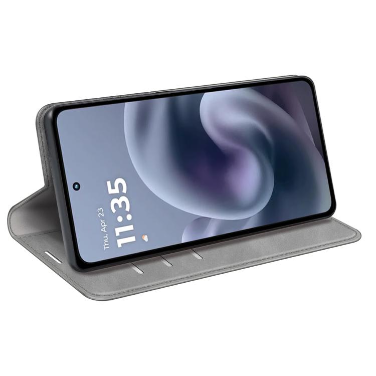 For Motorola Moto G86 5G Retro-skin Magnetic Suction Leather Phone Case