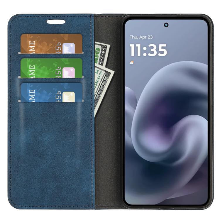 For Motorola Moto G86 5G Retro-skin Magnetic Suction Leather Phone Case