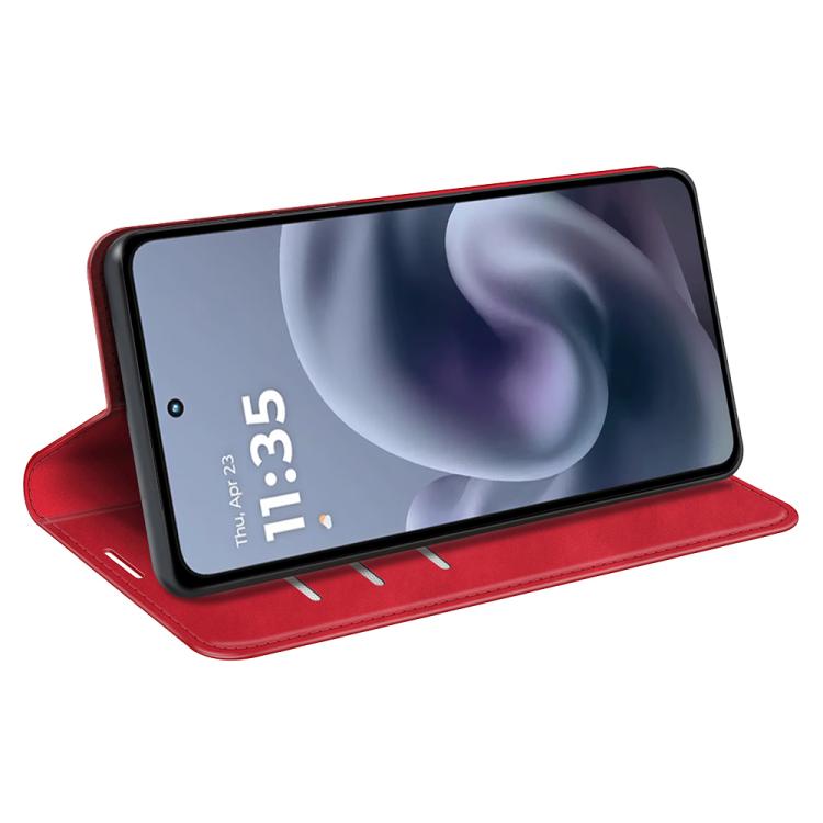 For Motorola Moto G86 5G Retro-skin Magnetic Suction Leather Phone Case