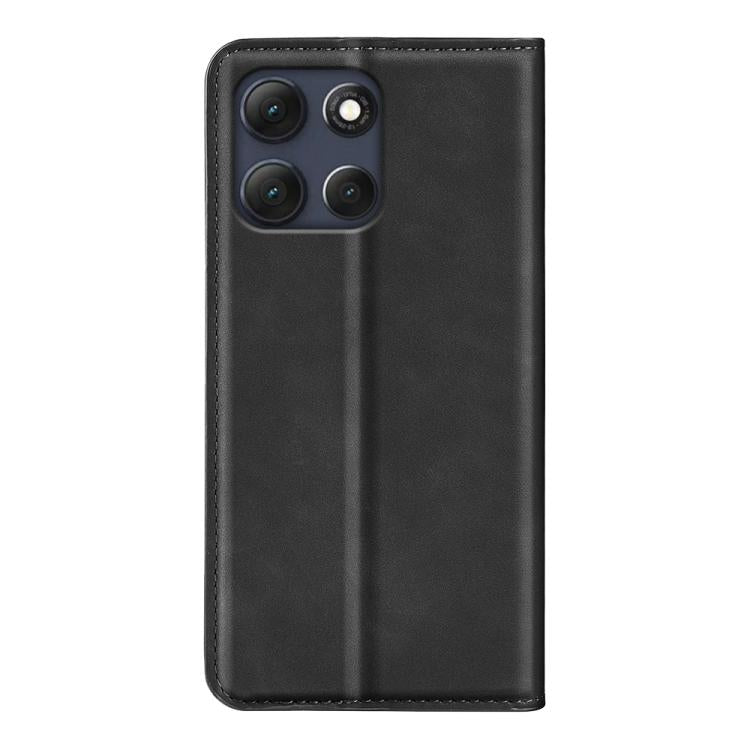 For Motorola Moto G86 Power Retro-skin Magnetic Suction Leather Phone Case