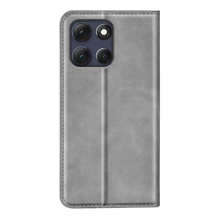 For Motorola Moto G86 Power Retro-skin Magnetic Suction Leather Phone Case