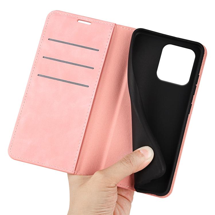 For Motorola Moto G86 Power Retro-skin Magnetic Suction Leather Phone Case