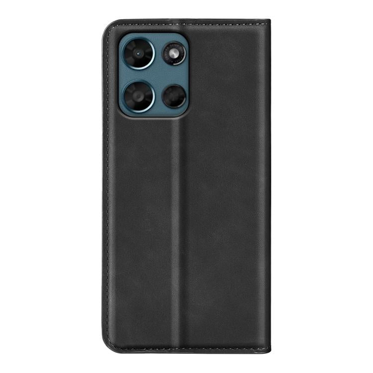 For Motorola Moto G 5G 2026 Retro-skin Magnetic Suction Leather Phone Case