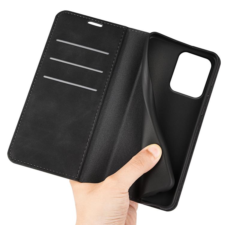 For Motorola Moto G 5G 2026 Retro-skin Magnetic Suction Leather Phone Case