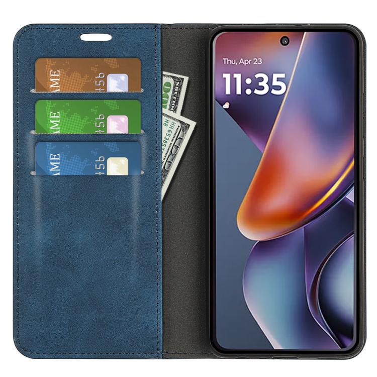 For Motorola Moto G 5G 2026 Retro-skin Magnetic Suction Leather Phone Case