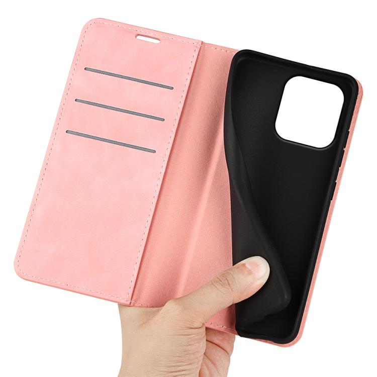 For Motorola Moto G 5G 2026 Retro-skin Magnetic Suction Leather Phone Case