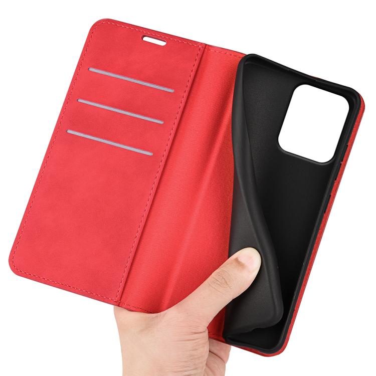 For Motorola Moto G 5G 2026 Retro-skin Magnetic Suction Leather Phone Case