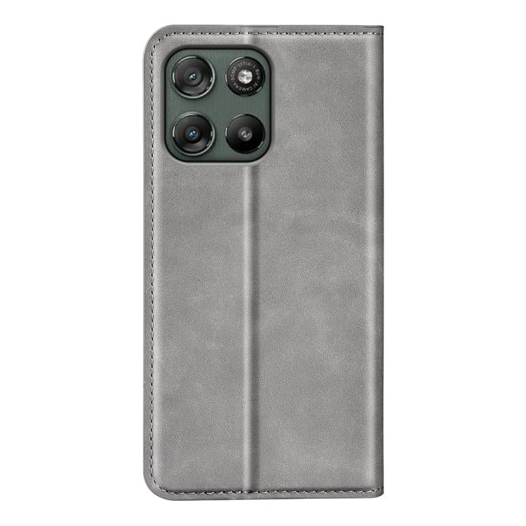 For Motorola Moto G67 Power Retro-skin Magnetic Suction Leather Phone Case