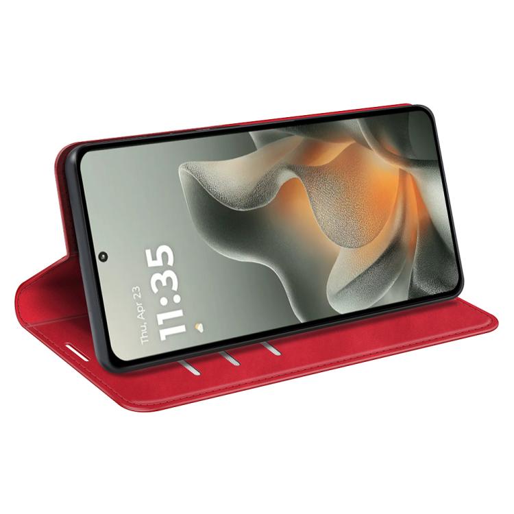 For Motorola Edge 70 5G Retro-skin Magnetic Suction Leather Phone Case