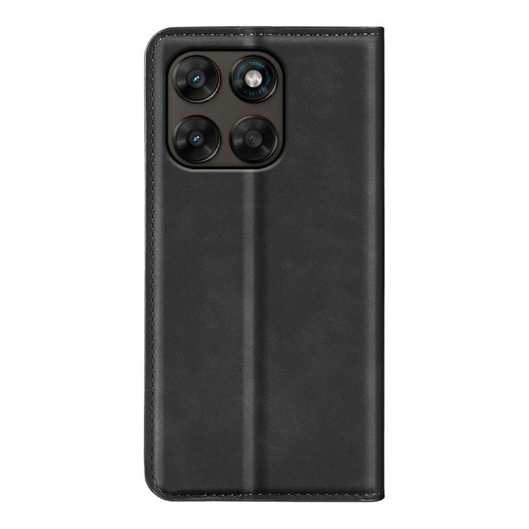 For Motorola Moto G77 / G67 5G Retro-skin Magnetic Suction Leather Phone Case