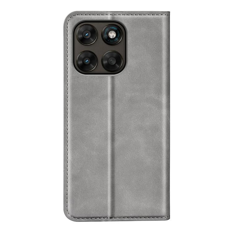 For Motorola Moto G77 / G67 5G Retro-skin Magnetic Suction Leather Phone Case