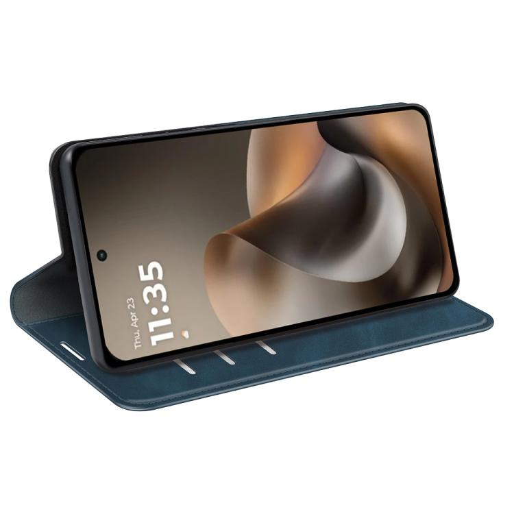 For Motorola Moto G77 / G67 5G Retro-skin Magnetic Suction Leather Phone Case