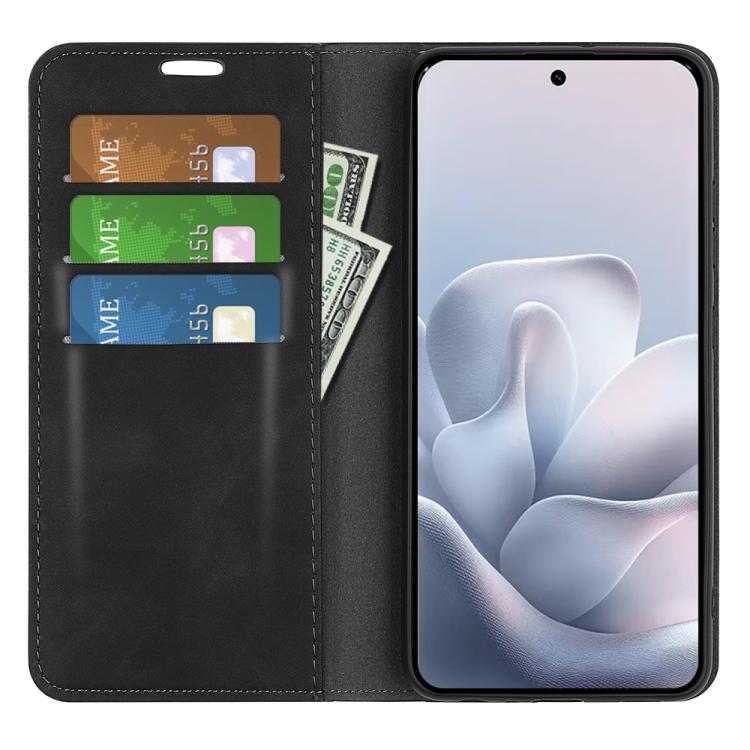 For Motorola Edge 70 Fusion 5G Retro-skin Magnetic Suction Leather Phone Case