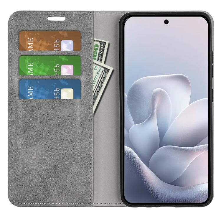 For Motorola Edge 70 Fusion 5G Retro-skin Magnetic Suction Leather Phone Case