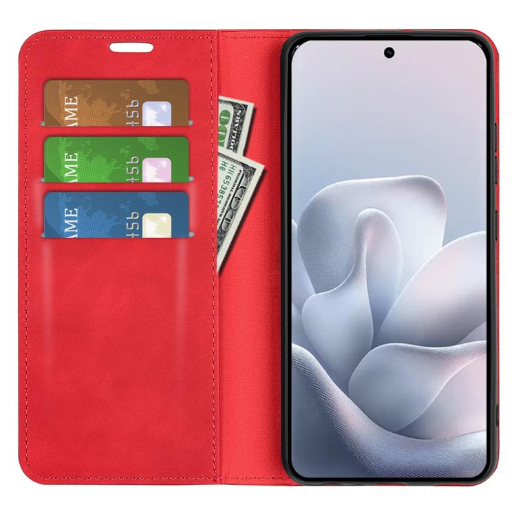 For Motorola Edge 70 Fusion 5G Retro-skin Magnetic Suction Leather Phone Case
