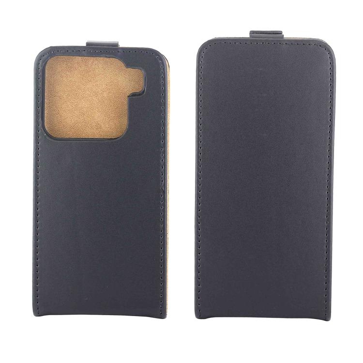 For Xiaomi 15 Pro Vertical Flip Leather Phone Case with Card Slot - Black