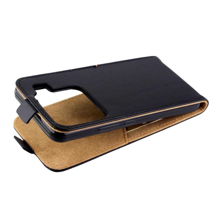 For Xiaomi 15 Pro Vertical Flip Leather Phone Case with Card Slot - Black