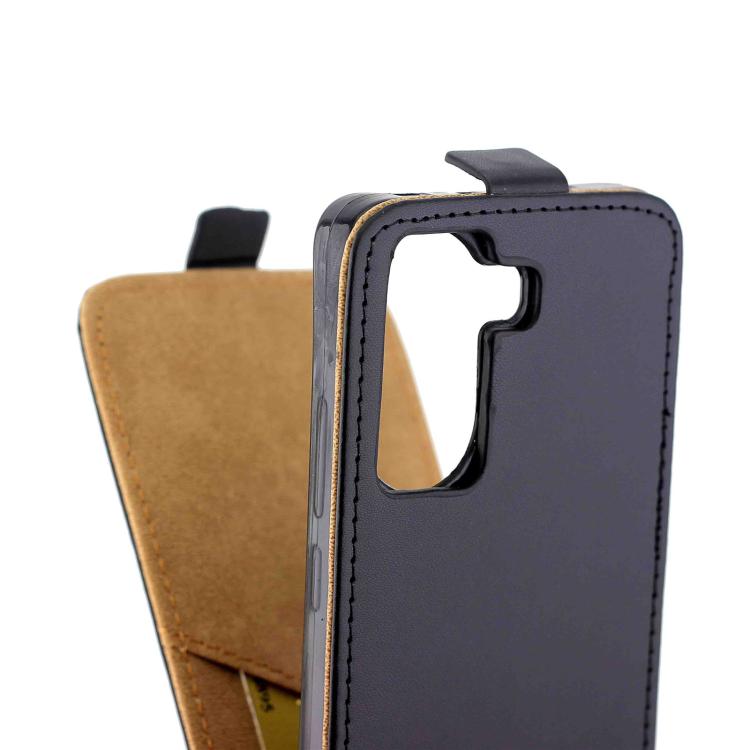 For Redmi Turbo 4 Vertical Flip Leather Phone Case with Card Slot - Black