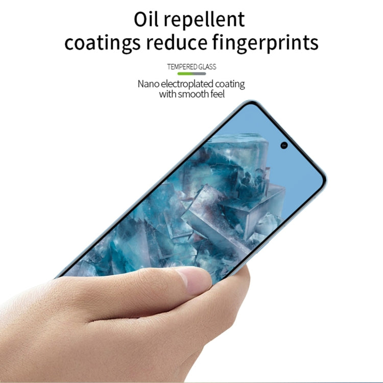 For Google Pixel 9 Pro XL PINWUYO 9H 3D Full Screen Explosion-proof Tempered Glass Film - Black