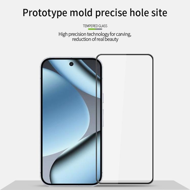For Google Pixel 10 / 10 Pro PINWUYO 9H 3D Full Screen Explosion-proof Tempered Glass Film - Black