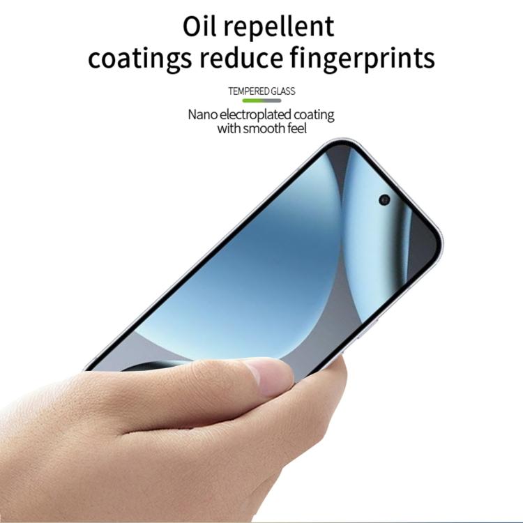For Google Pixel 10 / 10 Pro PINWUYO 9H 3D Full Screen Explosion-proof Tempered Glass Film - Black