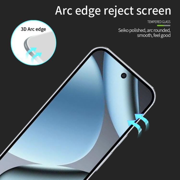 For Google Pixel 10 / 10 Pro PINWUYO 9H 3D Full Screen Explosion-proof Tempered Glass Film - Black