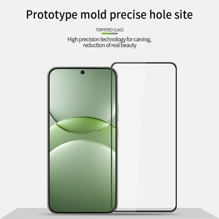 For Huawei nova 13 PINWUYO 9H 3D Curved Full Screen Explosion-proof Tempered Glass Film - Black