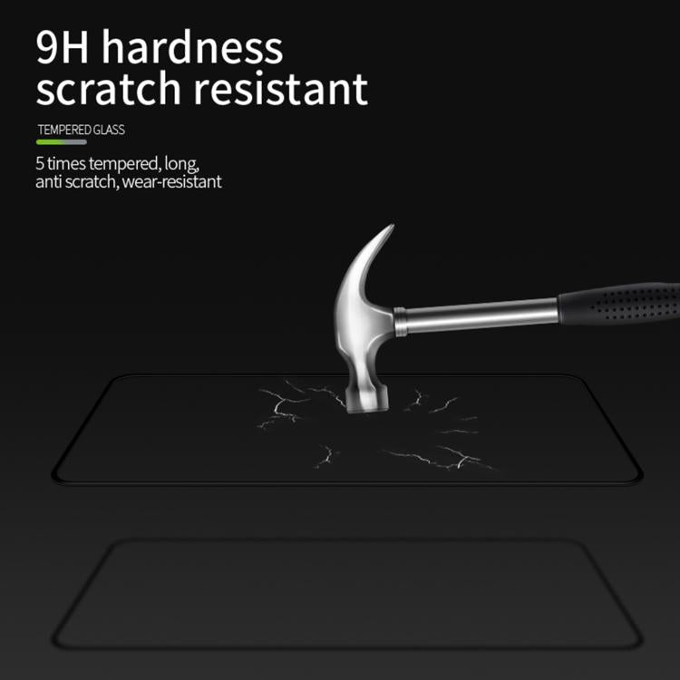 For Huawei nova 15 MOFI 9H 3D Explosion-proof Curved Screen Tempered Glass Film - Black