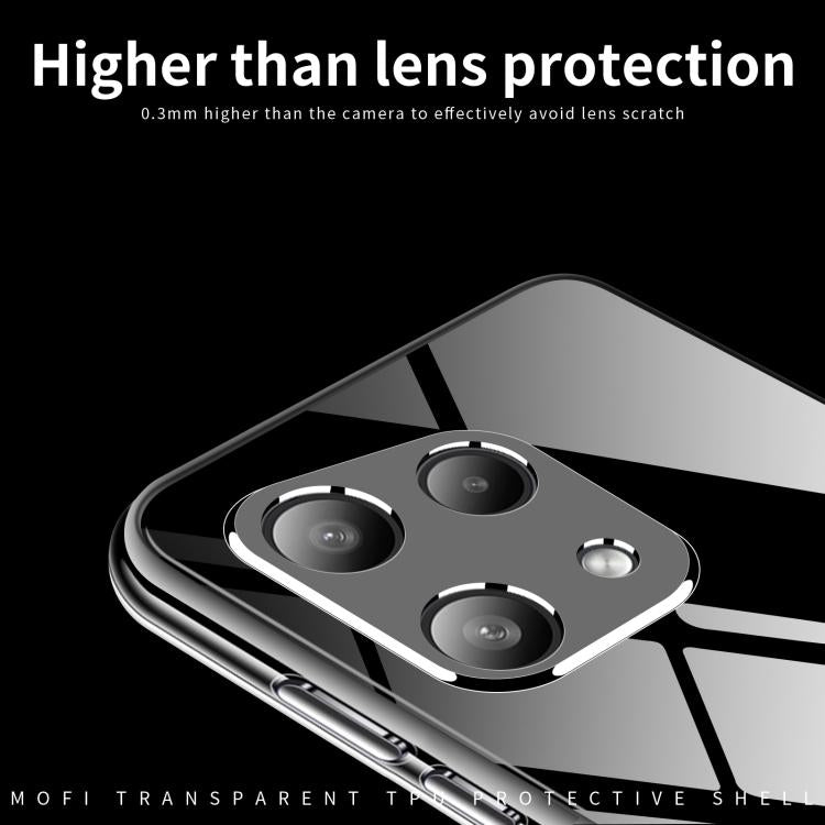 For Nothing Phone 3a Lite MOFI Ming Series Ultra-thin TPU Phone Case - Transparent