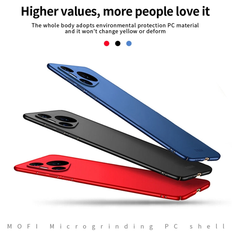 For Huawei Pura 70 MOFI Micro-Frosted PC Ultra-thin Hard Phone Case