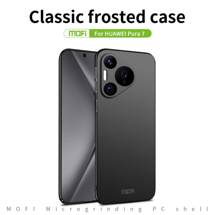 For Huawei Pura 70 MOFI Micro-Frosted PC Ultra-thin Hard Phone Case