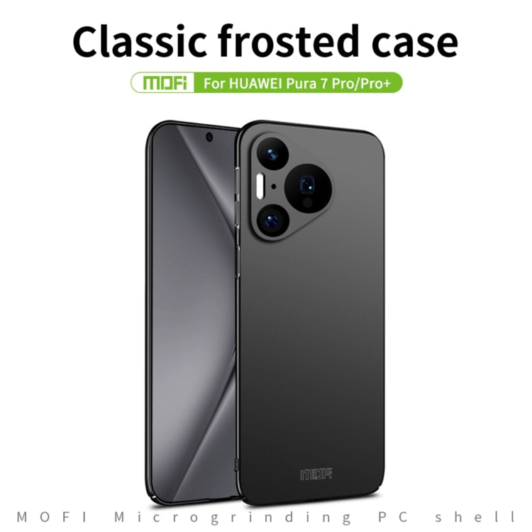 For Huawei Pura 70 Pro MOFI Micro-Frosted PC Ultra-thin Hard Phone Case