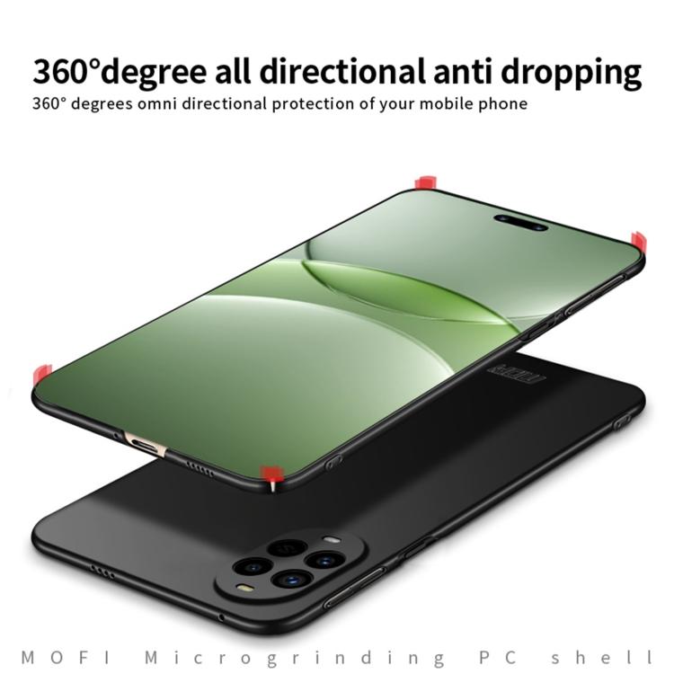 For Huawei nova 14 Ultra MOFI Micro-Frosted PC Ultra-thin Hard Phone Case