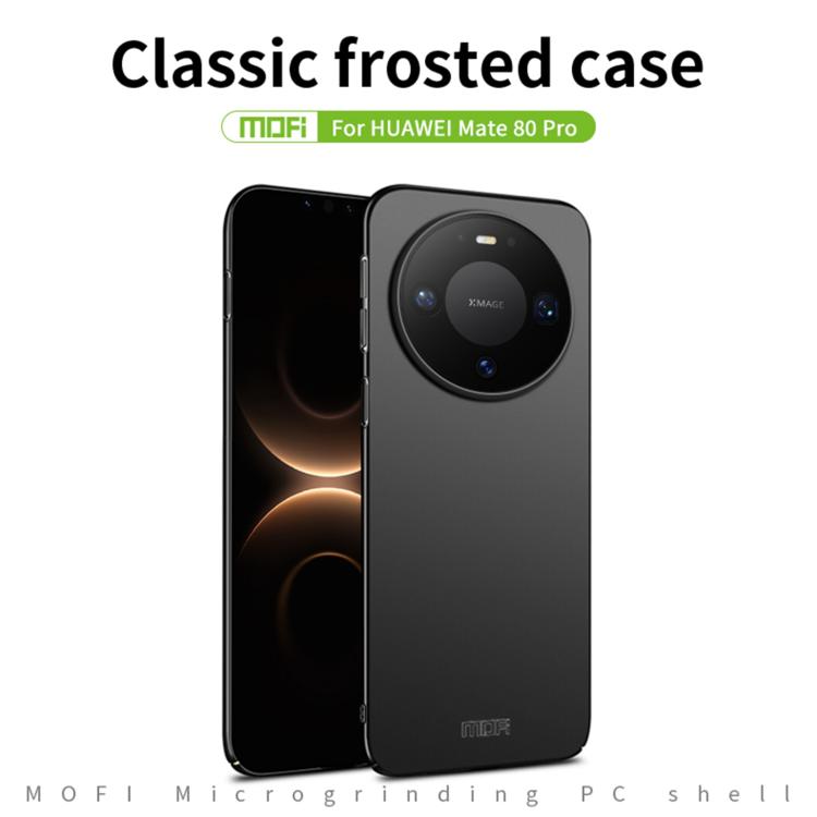 For Huawei Mate 80 Pro MOFI Micro-Frosted PC Ultra-thin Hard Phone Case