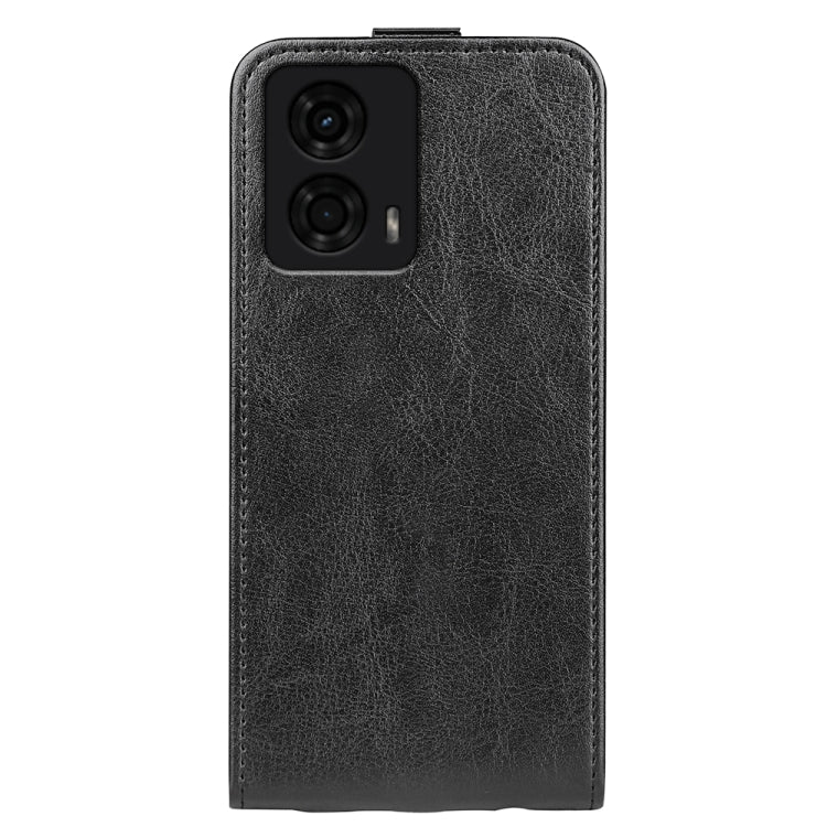 For Motorola Moto G24 R64 Texture Single Vertical Flip Leather Phone Case