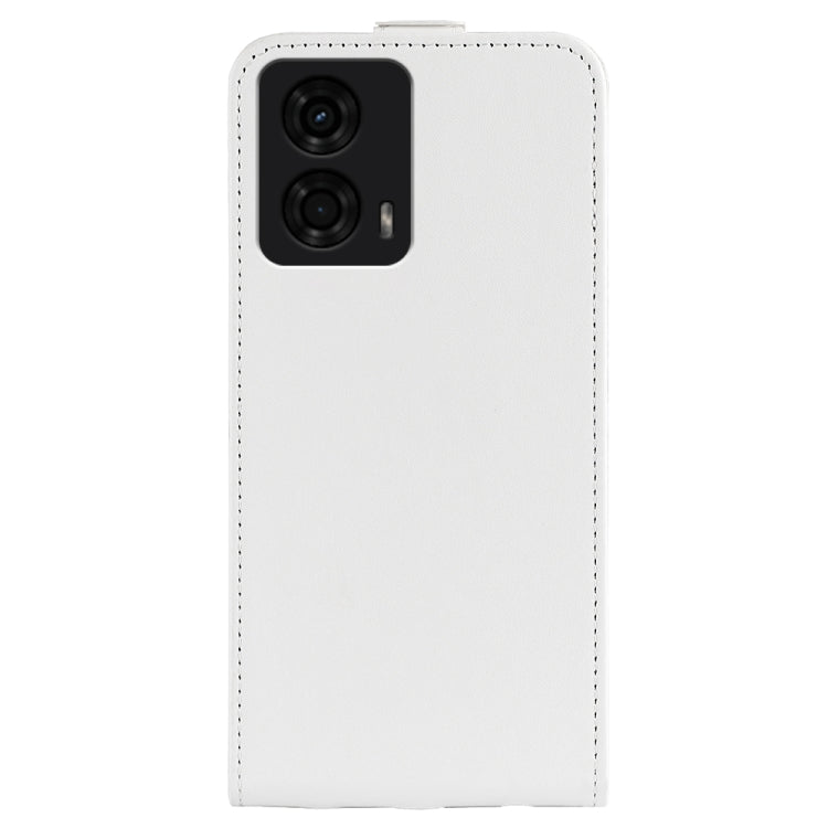 For Motorola Moto G24 R64 Texture Single Vertical Flip Leather Phone Case