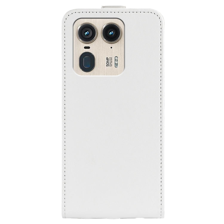 For Motorola Edge 50 Ultra R64 Texture Single Vertical Flip Leather Phone Case