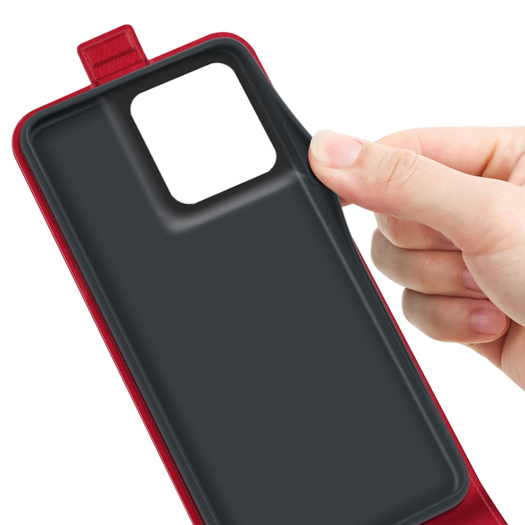 For Motorola Edge 50 Ultra R64 Texture Single Vertical Flip Leather Phone Case