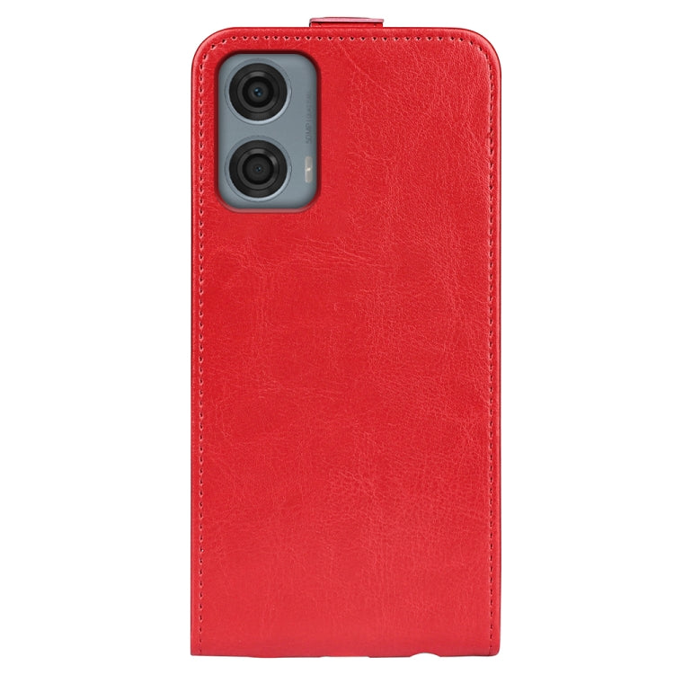 For Motorola Moto G24 Power R64 Texture Single Vertical Flip Leather Phone Case