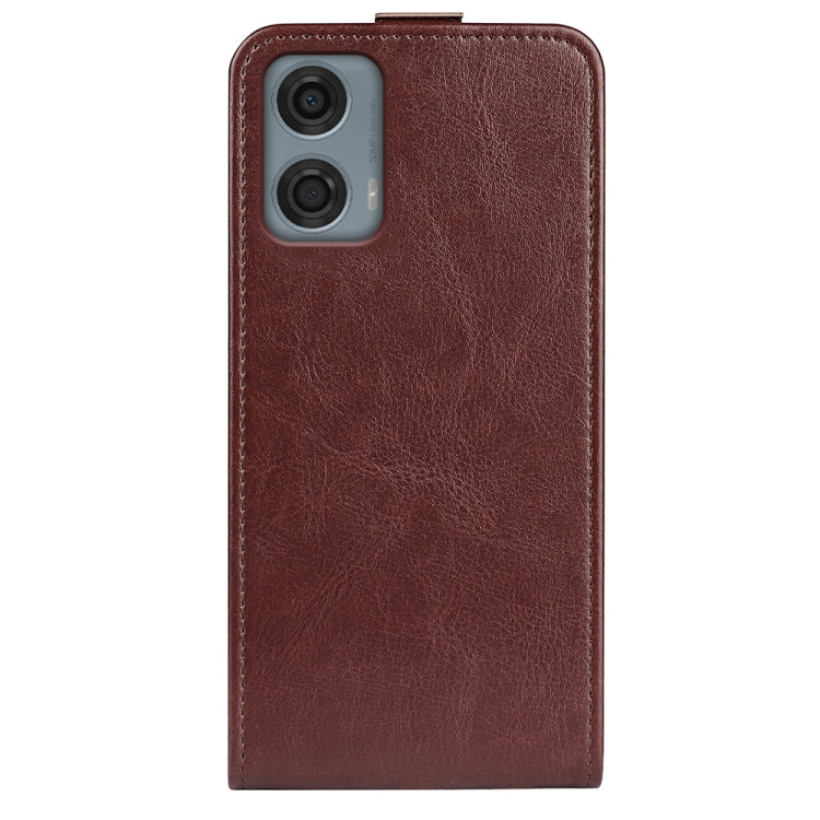 For Motorola Moto G24 Power R64 Texture Single Vertical Flip Leather Phone Case