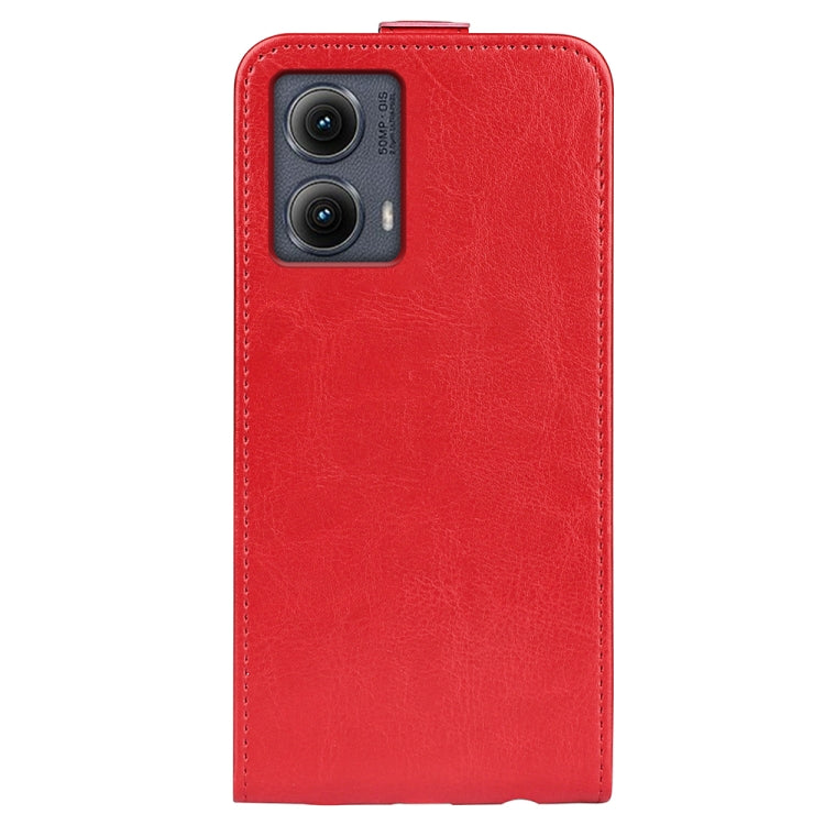 For Motorola Edge 5G 2024 R64 Texture Single Vertical Flip Leather Phone Case