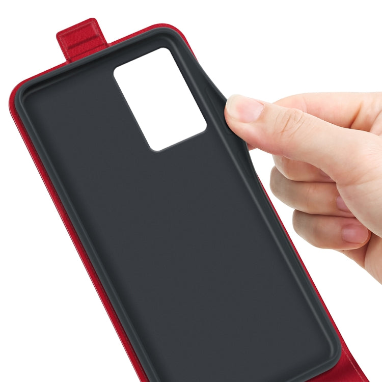 For Motorola Edge 5G 2024 R64 Texture Single Vertical Flip Leather Phone Case